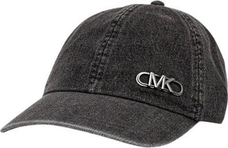 Michael Kors Accessoires, unisex, Zwart, ONE Size, Denim, Denim Baseball Cap