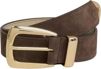 Margaux Lonnberg Margaux Lonnberg - Muse Riem - Dames - Accessoires - Bruin - Maat: 85 CM Leer