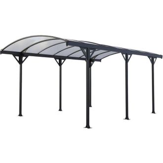Habitat et Jardin Habitat Et Jardin - Carport Tettoia per auto Protector - 15 m&sup2; - 5,05 x 3 x 2,3
