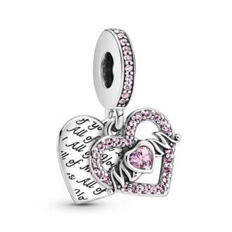 Pandora Mum Heart Sterling Silver Dangle