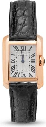 Cartier Pre-owned Cartier Tank Anglaise White Dial Ladies Watch 3580