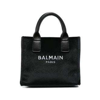 Balmain Borsa a tracolla in velluto - - Bags - Donna - Nero - ONE SIZE