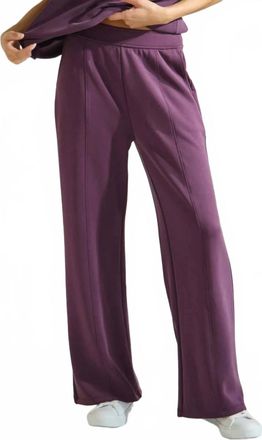 Yelete Sofie Soft Long Pants In Purple