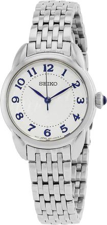 Seiko Quartz White Dial Ladies Watch SUR561P1
