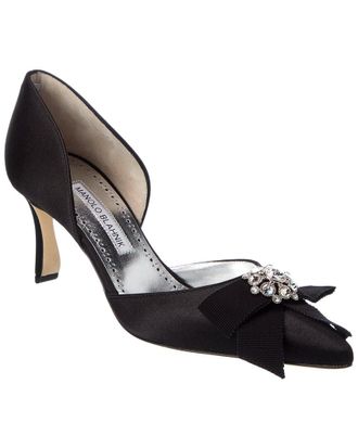Manolo Blahnik Apidosa 70 Satin Pump