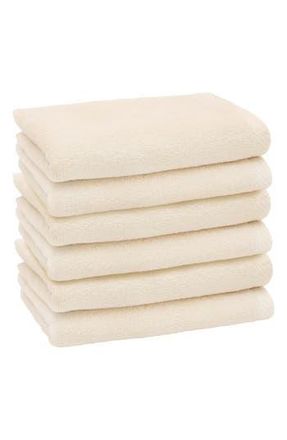 Linum Home Textiles 6-Pack Ediree Cotton Fingertip Towel Set in Beige at Nordstrom Rack