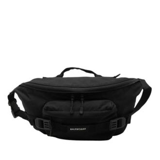 Balenciaga Pre-owned Belt Bags, male, Black, Size: ONE SIZE Pre-owned Vintage Sling Bag