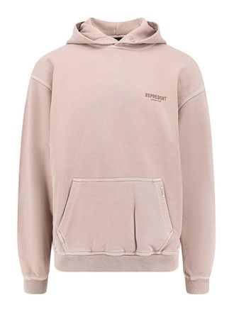 Represent Felpa Owners Club Hoodie In Cotone