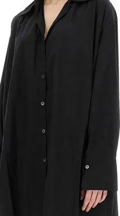 Our Legacy Loose Fit Chemisier Dress - Black