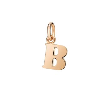 Dodo CIONDOLO LETTERA B ORO ROSA