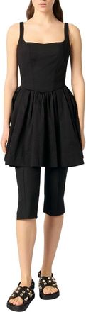 Maje Black Mini Dress