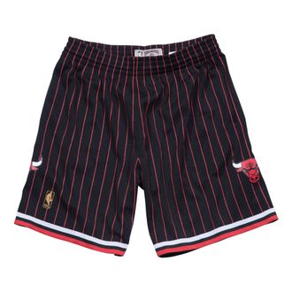 Mitchell & Ness NBA Swingman Shorts Chicago Bulls Alternate 1996-97 Black Red SMSHAC18022-CBUBLCK96