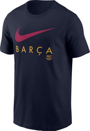 Nike Barcelona Nike Mens Soccer T-Shirt in Blue | M11332P062FCBC-NVY