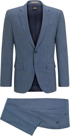 HUGO BOSS Hombre, Trajes, Azul, Talla: S