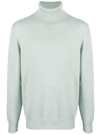 Brunello Cucinelli Kasjmier coltrui - Groen