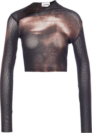 Jean Paul Gaultier Top asimmetrico - Nero