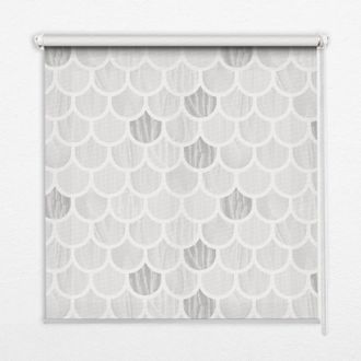 Tulup Tenda A Rullo Interna Per Finestra - Tenda Filtrante Luce - Tenda Privacy - Tenda Decorativa Rettangolare - Rullo Per Interni - (120 Cm X 140 Cm) - Sc
