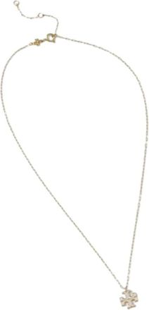 Tory Burch Kira Hanger Ketting - Dames - Kettingen - Geel - ONE Size - Accessoires