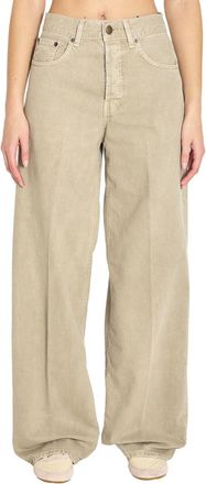 Haikure Beige Regular Mid Rise Jeans