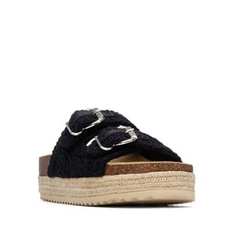 Xti Womens Refresh Collection Double Strap Buckle Flat Sandals