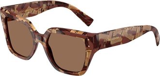 Dolce & Gabbana DG4471 346273 Womens Sunglasses Tortoiseshell Size 52