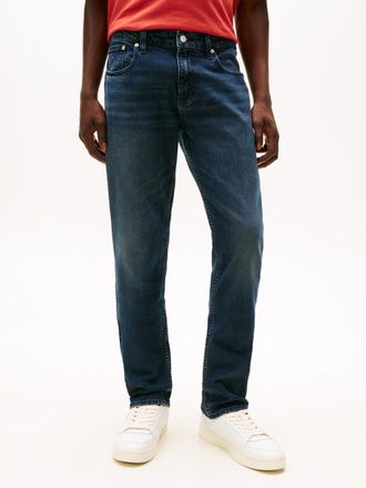 Tommy Jeans Slim-fit-Jeans TOMMY JEANS Scanton, Herren, Gr. 29, L&auml;nge 30, denim blau schwarz, Obermaterial: 99% Baumwolle, 1% Elasthan, slim fit, Jeans Slim-fit-J