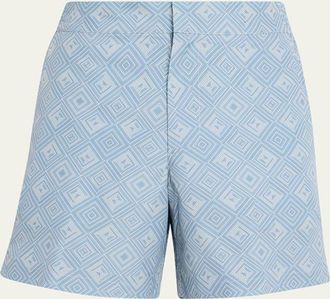 Frescobol Carioca Mens Porto Classic Angra Maderia Swim Trunks