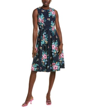 Brooks Brothers Floral Fit & Flare Dress