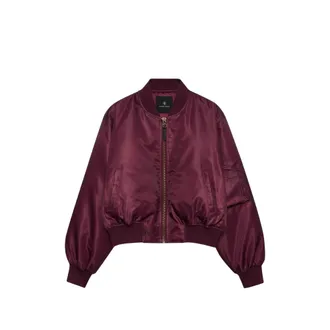 Anine Bing Leon Zip-up Bomber Jacket