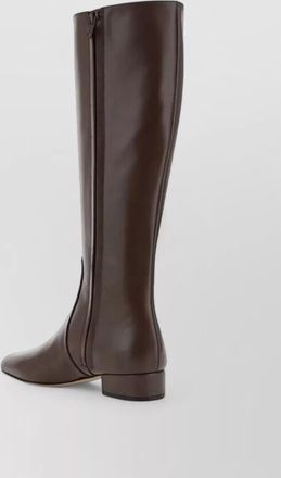 Valentino Garavani leather lace-up boots