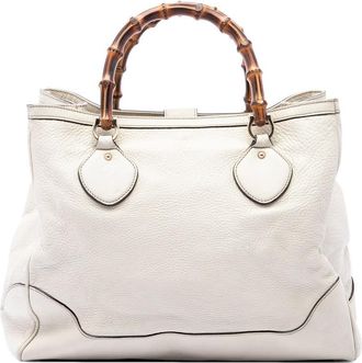 Gucci Pre-owned Gucci Calfskin Bamboo Diana Tote Ladies WWA1IQPAPY080PQ8