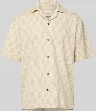 Jack & Jones Jack & Jones Regular Fit Freizeithemd mit Resortkragen Modell BLUVINCENT in Beige, Größe XXL