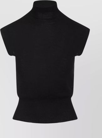 Rick Owens short sleeves turtle neck top