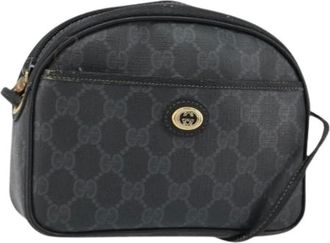 Gucci Pre-owned Cross Body Bags, female, Black, Size: ONE SIZE Pre-owned Plastic Cross Body Bag