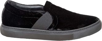 Lanvin Lanvin Womens Velvet Slip-On Sneaker (Authentic Pre-Loved)