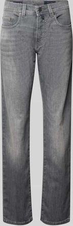 Pierre Cardin Tapered Fit Jeans im Used-Look Modell Lyon in Mittelgrau, Gr&ouml;&szlig;e 32/30