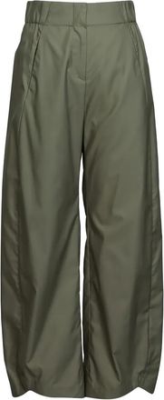 Zero + Maria Cornejo Aissa elasticated-waist trousers - women - Cotton - 12 - Green