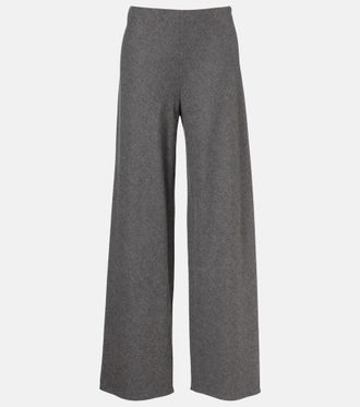 Vince High-rise wide-leg pants