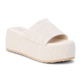 Matisse Footwear Womens Pismo Platform Sandal In Silver Speckle