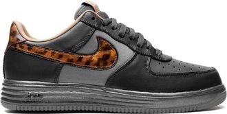 Nike Lunar Force 1 QS City Pack sneakers - men - Rubber/Mesh/Fabric/Calf Leather - 11 - Black