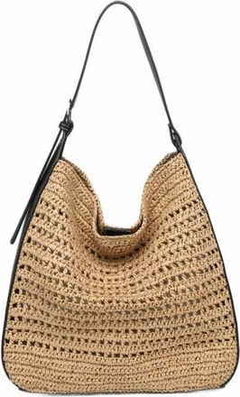 Moda Luxe Savannah Hobo in Black Natural at Nordstrom