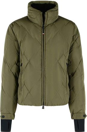 Moncler Bramans Olive Green Polyester Jacket