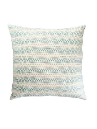 Anaya with Love Summer Twist Indoor Outdoor Pillow in Aqua at Nordstrom, Size 2Ft 0In X 2Ft 0In