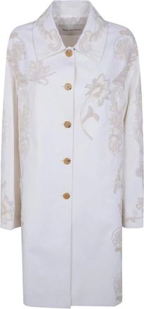 Dries Van Noten Donna, Cappotti, Bianco, M, new
