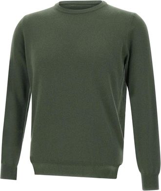 KANGRA Kasjmier Militair Groene Trui - Heren - Cashmere truien - Groen - 3XL - Kasjmier - Truien & Vesten
