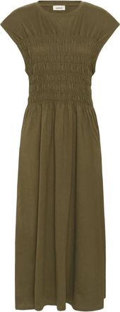 Soaked In Luxury Maxi Jurken - Dames - Maxi kleedjes - Groen - L - Kleedjes