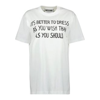 Moschino Donna, Top, Bianco, XS, new