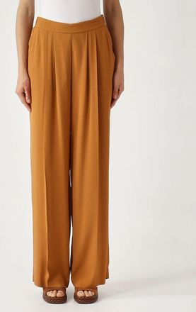 Maliparmi Pantaloni palazzo in viscosa