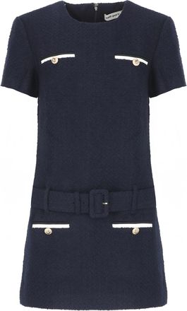 Self Portrait Boucle Mini Dress