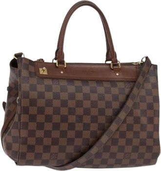 Louis Vuitton Pre-owned Handbags, female, Brown, Size: ONE SIZE Pre-owned Canvas Handbag